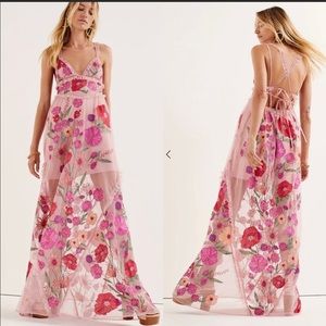 For love and lemons kaylee maxi dress